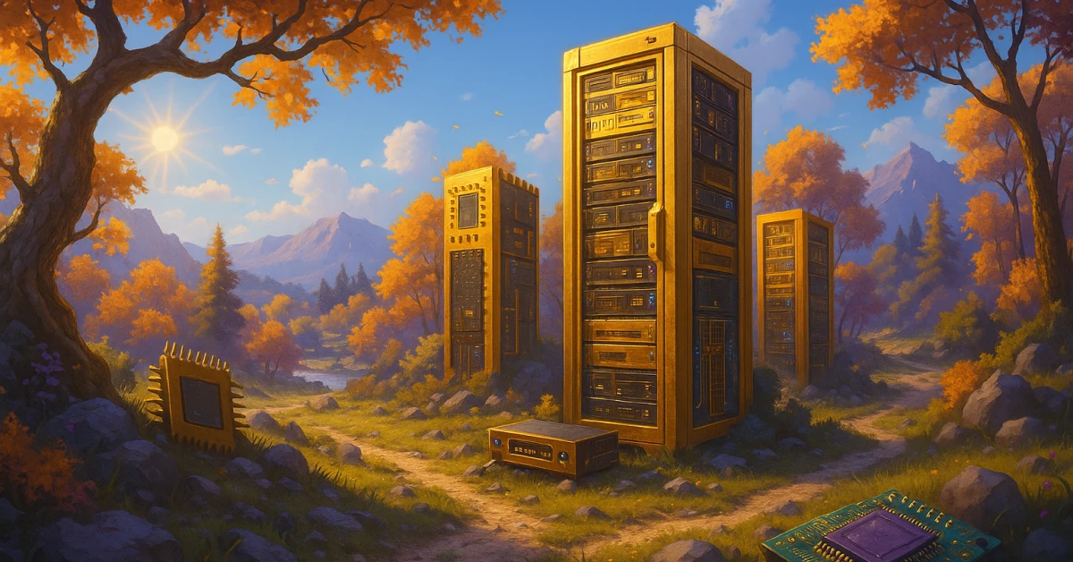 Mevspace Autumn Gold Rush Graphic