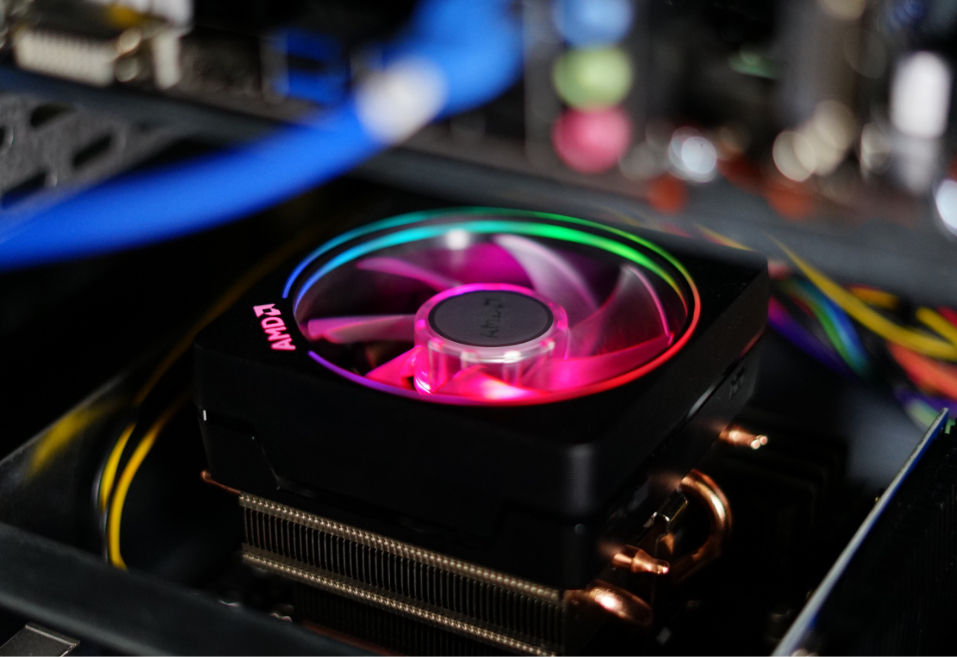 Pink AMD Ryzen dedicated server in MEVFRAME